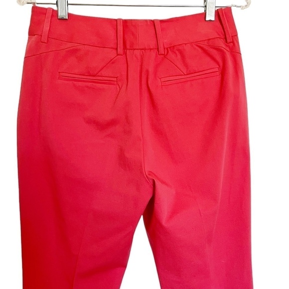 COURT & ROWE NWT Stretch Cotton Twill Trousers Size 4 in Bright Poppy - Picture 9 of 13